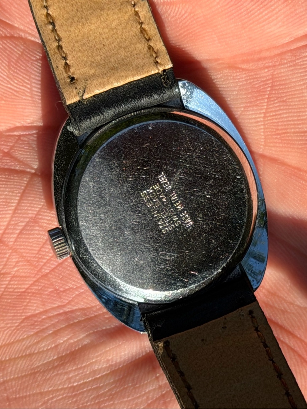 Vintage Men’s Sicura Honeycomb Baignore Watch - Picture 4 of 6